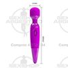 Masajeador vibrador microfono de velocidad regulable